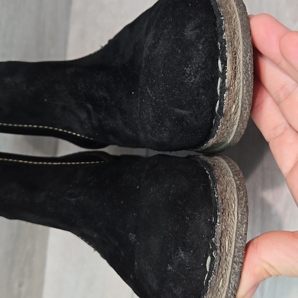 Born Black Ankle Boots - Picture 4 of 12